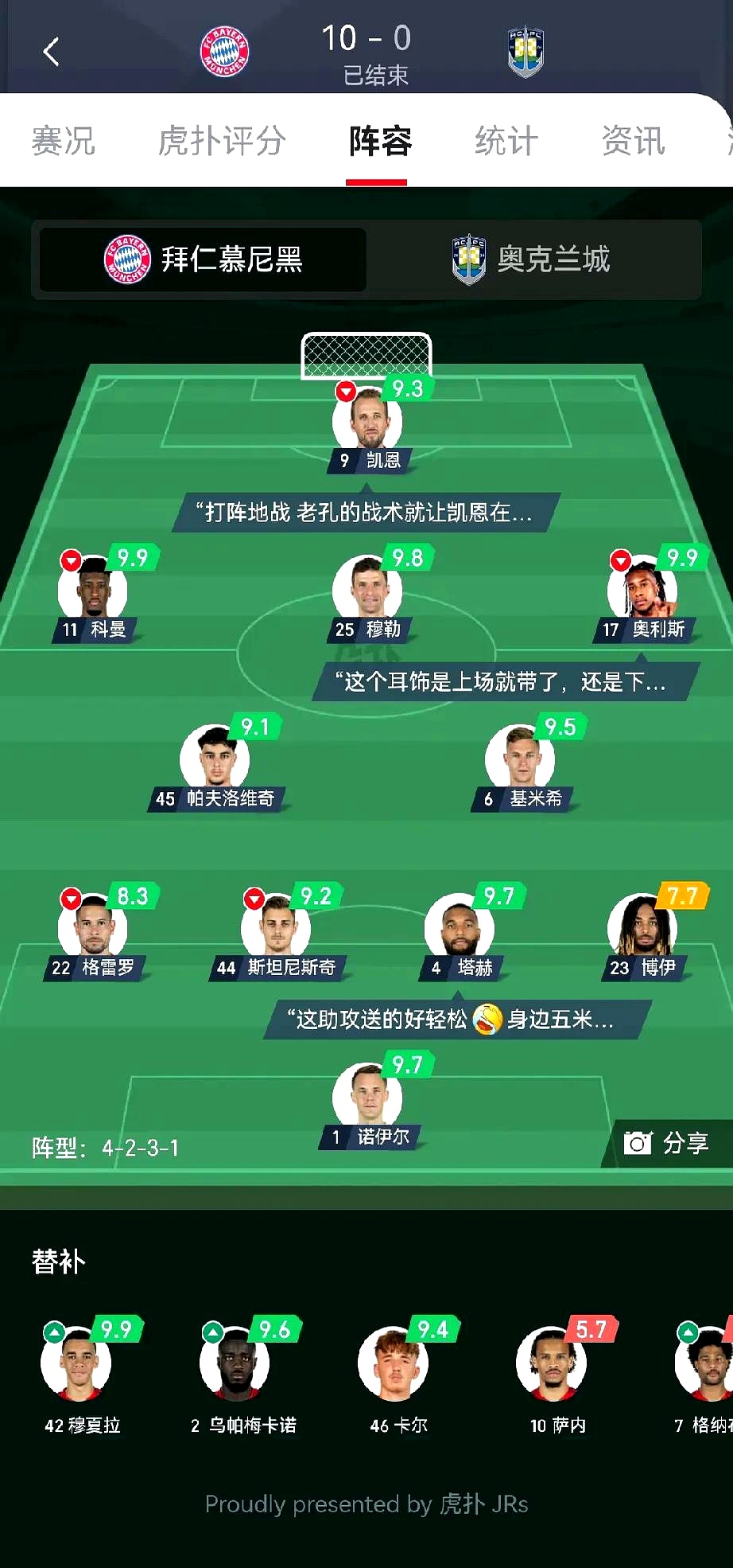 拜仁慕尼黑大胜对手，展现出色发挥，实力不可小觑